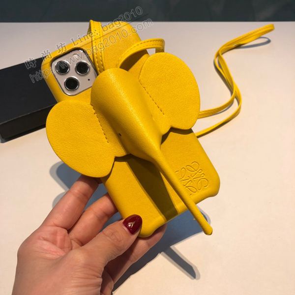 LOEWE大象手機殼 羅意威手機套 官網同步 小紅書及各大網紅爆款 蘋果手機套  mmk1010